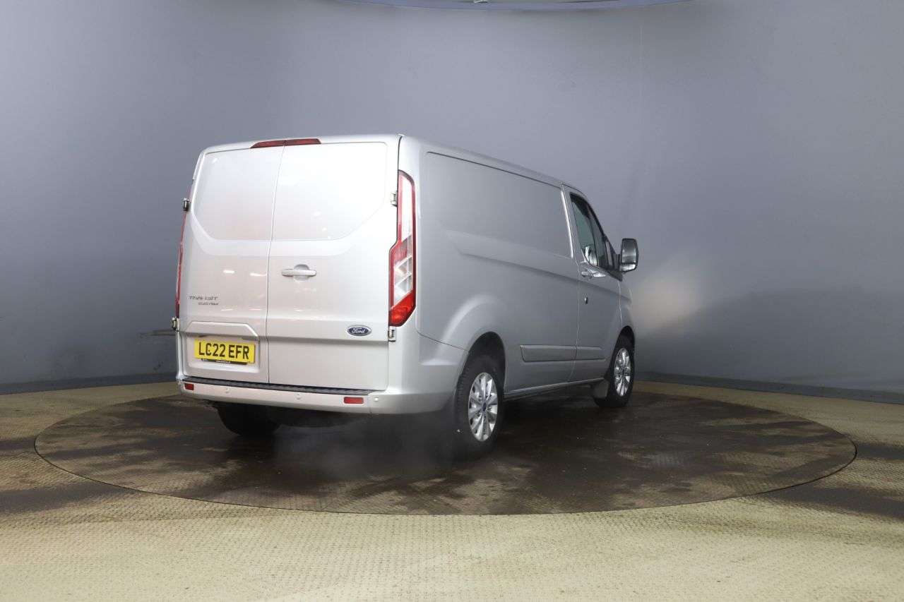 A 2022 FORD TRANSIT CUSTOM Limited L1 H1 Tdci 130 PS SWB finished in Moondust Silver. Introducing a we A 2022 FORD TRANSIT CUSTOM Limited L1 H1 Tdci 130 PS SWB finished in Moondust Silver. Introducing a we