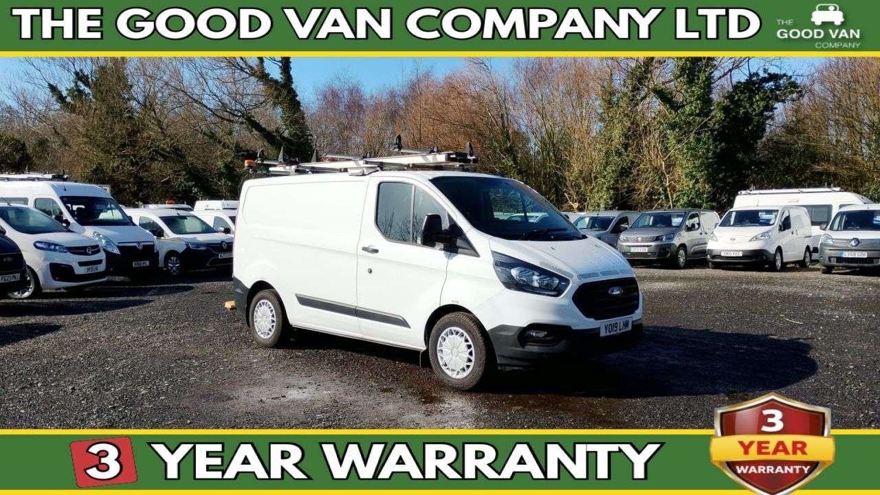 A 2019 FORD TRANSIT CUSTOM L1 H1 TDCI SWB 320 With Air Conditioning, Roof Rack, Ladder Slide, Rear Vie A 2019 FORD TRANSIT CUSTOM L1 H1 TDCI SWB 320 With Air Conditioning, Roof Rack, Ladder Slide, Rear Vie