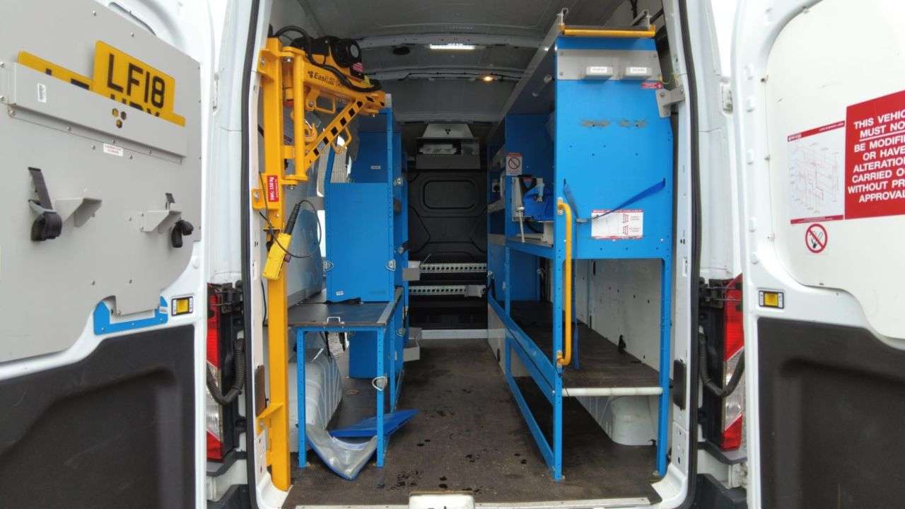 A 2018 FORD TRANSIT L2 H3 TDCI 130 PS MWB High Roof 350 FREE 3 YEAR WARRANTY COVER WITH THIS VA A 2018 FORD TRANSIT L2 H3 TDCI 130 PS MWB High Roof 350 FREE 3 YEAR WARRANTY COVER WITH THIS VA