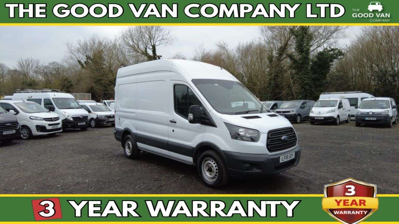 A 2018 FORD TRANSIT L2 H3 TDCI 130 PS MWB High Roof 350 FREE 3 YEAR WARRANTY COVER WITH THIS VA A 2018 FORD TRANSIT L2 H3 TDCI 130 PS MWB High Roof 350 FREE 3 YEAR WARRANTY COVER WITH THIS VA