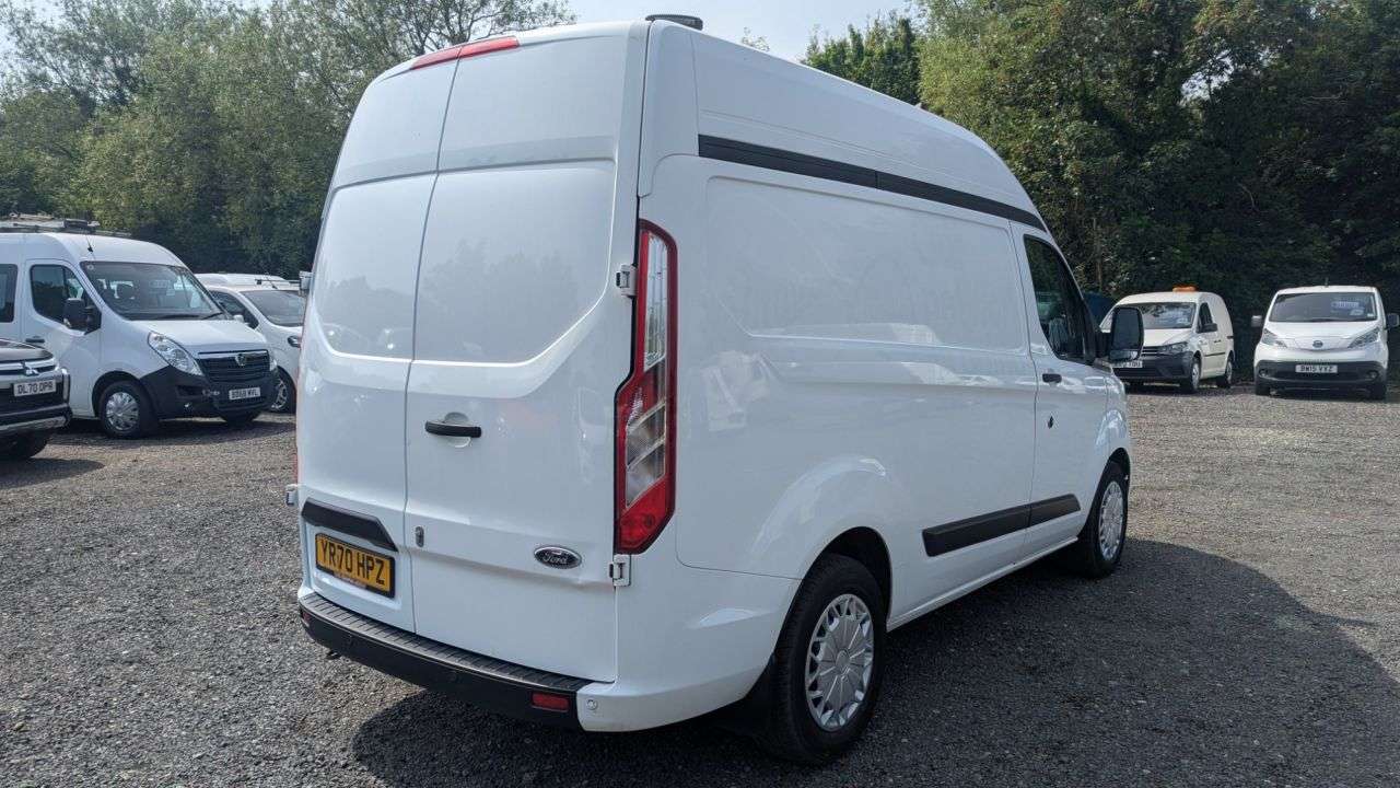 A 2020 FORD TRANSIT CUSTOM L1 H2 Trend Automatic Tdci 130 ps HIgh Roof 300 With Air Conditioning, Elec A 2020 FORD TRANSIT CUSTOM L1 H2 Trend Automatic Tdci 130 ps HIgh Roof 300 With Air Conditioning, Elec