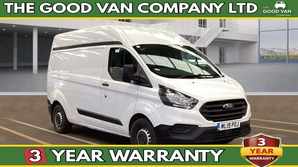 A 2019 FORD TRANSIT CUSTOM L2 H2 LEADER 340 TDCI 130 PS LWb High Roof With Air Conditioning, Electric A 2019 FORD TRANSIT CUSTOM L2 H2 LEADER 340 TDCI 130 PS LWb High Roof With Air Conditioning, Electric