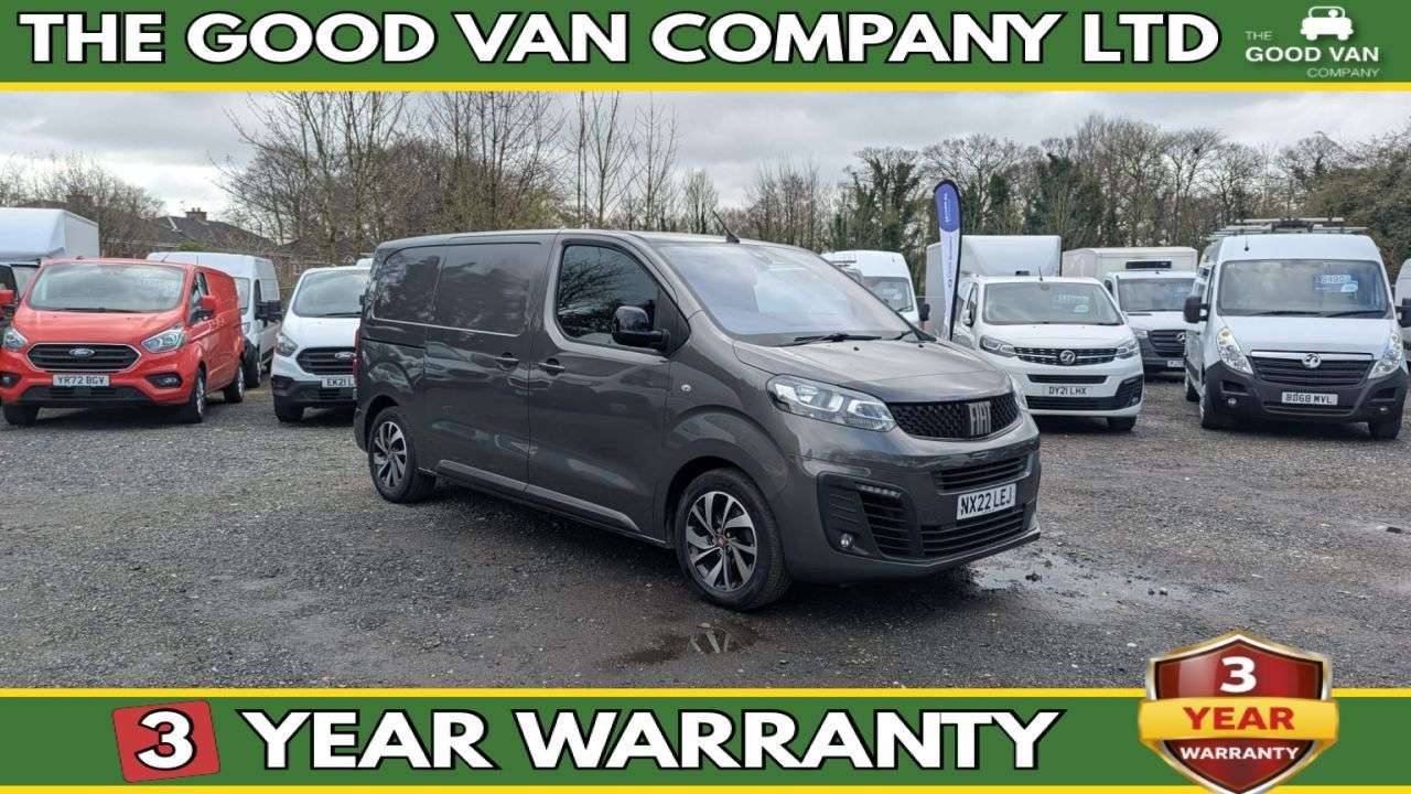 A 2022 FIAT SCUDO Business L1 M/Jet 145 PS 2.0 Ltr With Air Conditioning, Alloy Wheels, Sat N A 2022 FIAT SCUDO Business L1 M/Jet 145 PS 2.0 Ltr With Air Conditioning, Alloy Wheels, Sat N
