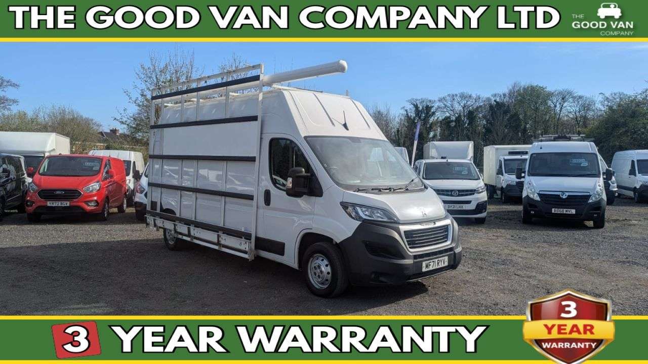 A 2021 PEUGEOT BOXER Glass Carrier / Frail Van L3 H3 Professional 140 PS Blue Hdi 335 With Air C A 2021 PEUGEOT BOXER Glass Carrier / Frail Van L3 H3 Professional 140 PS Blue Hdi 335 With Air C