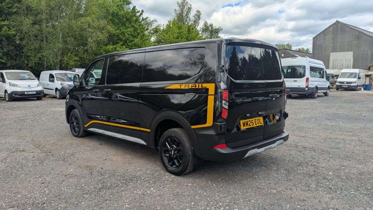 A 2025 FORD TRANSIT CUSTOM L2 H1 Trail Tdci 136 PS LWB 320 With Air Conditioning, Electric Pack, Rear A 2025 FORD TRANSIT CUSTOM L2 H1 Trail Tdci 136 PS LWB 320 With Air Conditioning, Electric Pack, Rear