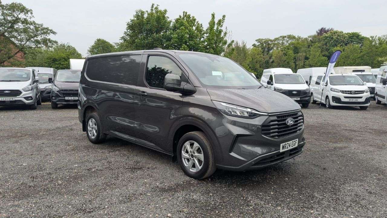 A 2024 FORD TRANSIT CUSTOM L1 H1 Limited Automatic Tdci 136 PS 320 SWB With Air Conditioning, Electric A 2024 FORD TRANSIT CUSTOM L1 H1 Limited Automatic Tdci 136 PS 320 SWB With Air Conditioning, Electric