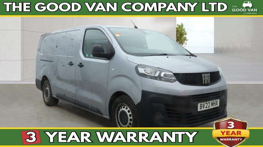 A 2022 FIAT SCUDO L2 H1 Tecnico M/Jet 2.0 Ltr 145 PS LWB with Air Conditioning, Electric Pack A 2022 FIAT SCUDO L2 H1 Tecnico M/Jet 2.0 Ltr 145 PS LWB with Air Conditioning, Electric Pack