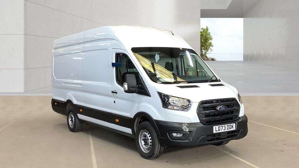 A 2023 FORD TRANSIT L4 H3 Tdci 130 PS XLWB 350 Rear Wheel Drive with Electric Windows, Side Doo A 2023 FORD TRANSIT L4 H3 Tdci 130 PS XLWB 350 Rear Wheel Drive with Electric Windows, Side Doo