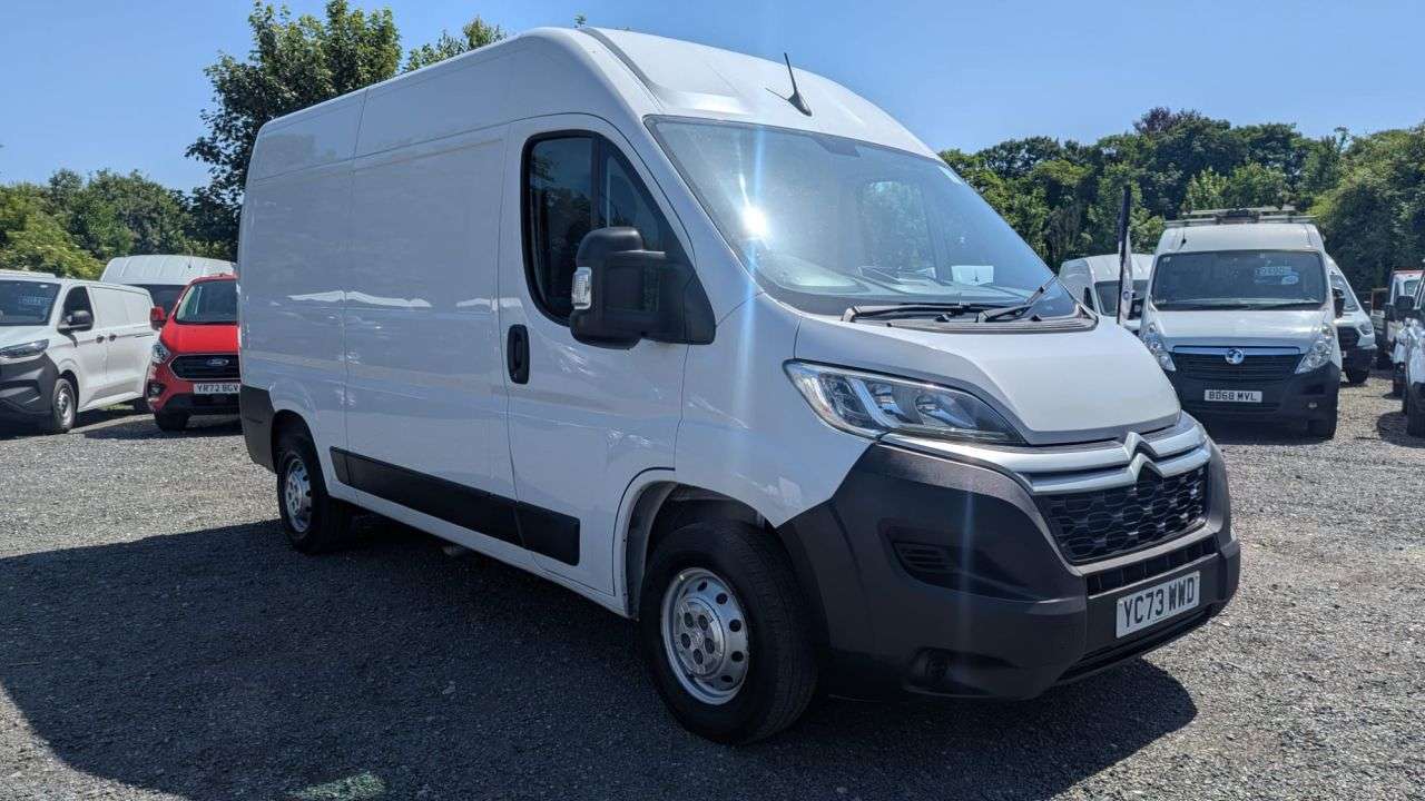 A 2023 CITROEN RELAY Enterprise L2 H2 Blue Hdi 140 PS MWB High Roof With Air Conditioning, Elect A 2023 CITROEN RELAY Enterprise L2 H2 Blue Hdi 140 PS MWB High Roof With Air Conditioning, Elect