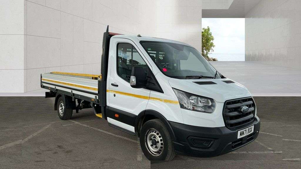 A 2021 FORD TRANSIT Dropside L4 XLWB Tdci 140 PS Alloy Body With Air Conditioning, Electric Win A 2021 FORD TRANSIT Dropside L4 XLWB Tdci 140 PS Alloy Body With Air Conditioning, Electric Win