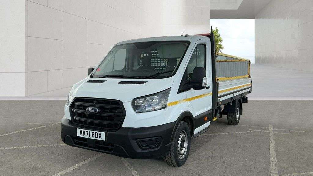 A 2021 FORD TRANSIT Dropside L4 XLWB Tdci 140 PS Alloy Body With Air Conditioning, Electric Win A 2021 FORD TRANSIT Dropside L4 XLWB Tdci 140 PS Alloy Body With Air Conditioning, Electric Win