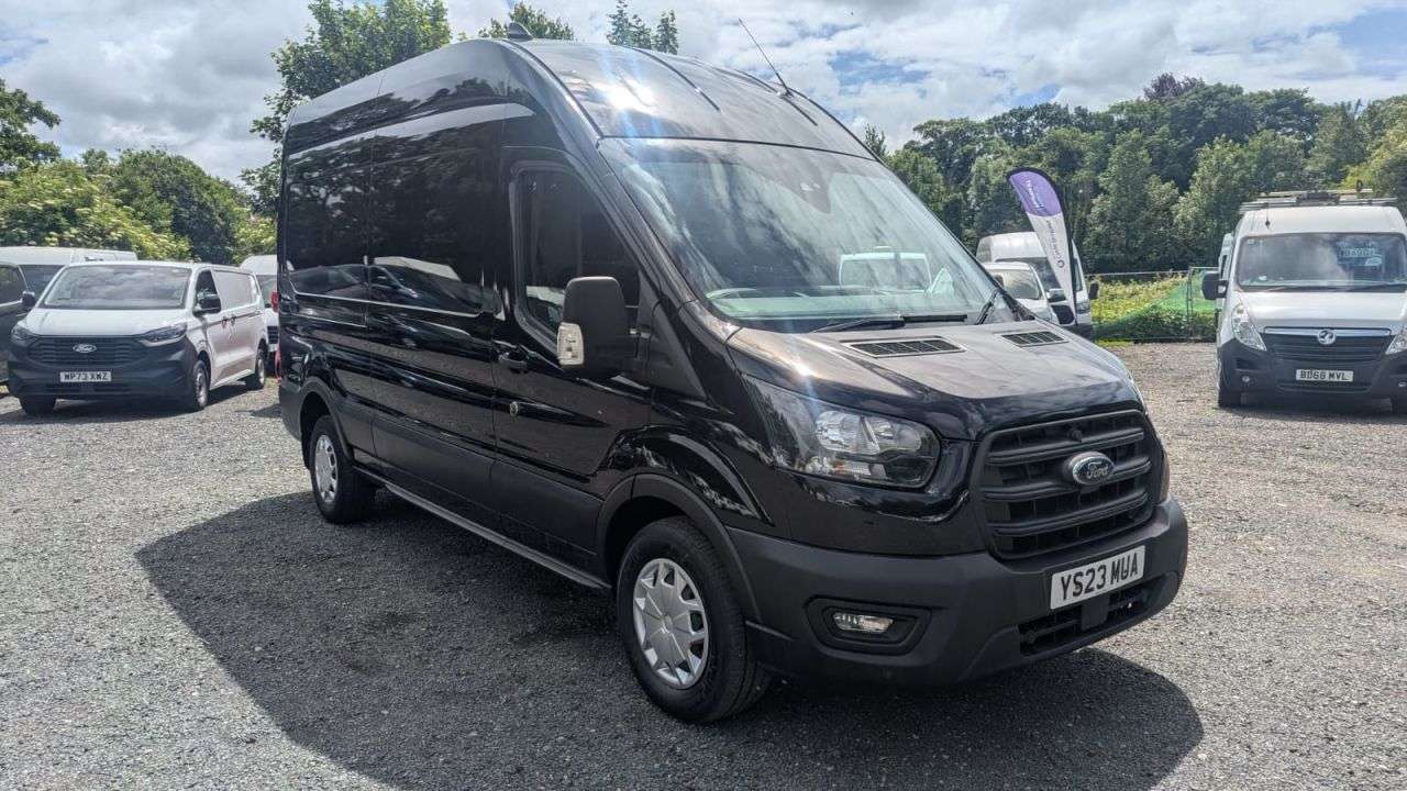 A 2023 FORD TRANSIT L3 H3 Tdci 130 PS Trend LWB High Roof with Air Conditioning, Large Screen M A 2023 FORD TRANSIT L3 H3 Tdci 130 PS Trend LWB High Roof with Air Conditioning, Large Screen M