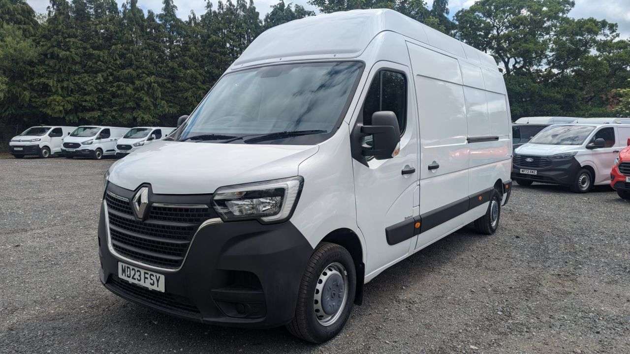 A 2023 RENAULT MASTER L3 H3 DCI 135 PS LWB Extra High Roof Business LH 35 With Air Conditioning, A 2023 RENAULT MASTER L3 H3 DCI 135 PS LWB Extra High Roof Business LH 35 With Air Conditioning,