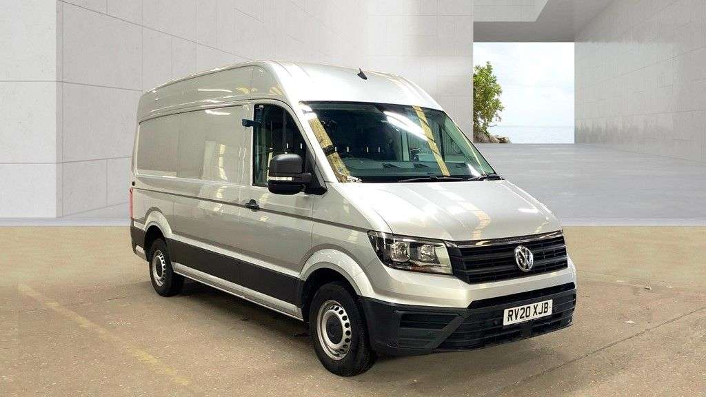 A 2020 VOLKSWAGEN CRAFTER MWB High Roof Trendline Automatic Tdi 140 PS CR35 With Air Conditioning, El A 2020 VOLKSWAGEN CRAFTER MWB High Roof Trendline Automatic Tdi 140 PS CR35 With Air Conditioning, El