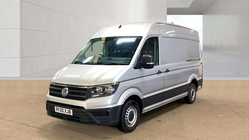 A 2020 VOLKSWAGEN CRAFTER MWB High Roof Trendline Automatic Tdi 140 PS CR35 With Air Conditioning, El A 2020 VOLKSWAGEN CRAFTER MWB High Roof Trendline Automatic Tdi 140 PS CR35 With Air Conditioning, El
