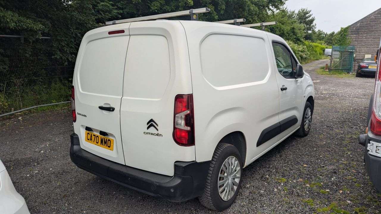 A 2020 CITROEN BERLINGO Enterprise M Hdi With Air Conditioning, Electric Pack, Side Loading Door, 3 A 2020 CITROEN BERLINGO Enterprise M Hdi With Air Conditioning, Electric Pack, Side Loading Door, 3