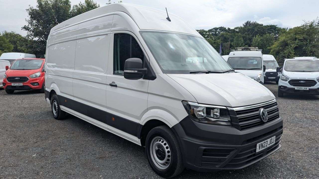 A 2023 VOLKSWAGEN CRAFTER Trendline Business LWB Extra High Roof Tdi 140 PS CR35 L3 H3 with Air Condi A 2023 VOLKSWAGEN CRAFTER Trendline Business LWB Extra High Roof Tdi 140 PS CR35 L3 H3 with Air Condi