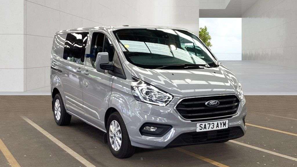 A 2023 FORD TRANSIT CUSTOM Crew Van Limited Automatic Tdci 170 PS L1 H1 320 A 2023 FORD TRANSIT CUSTOM Crew Van Limited Automatic Tdci 170 PS L1 H1 320
