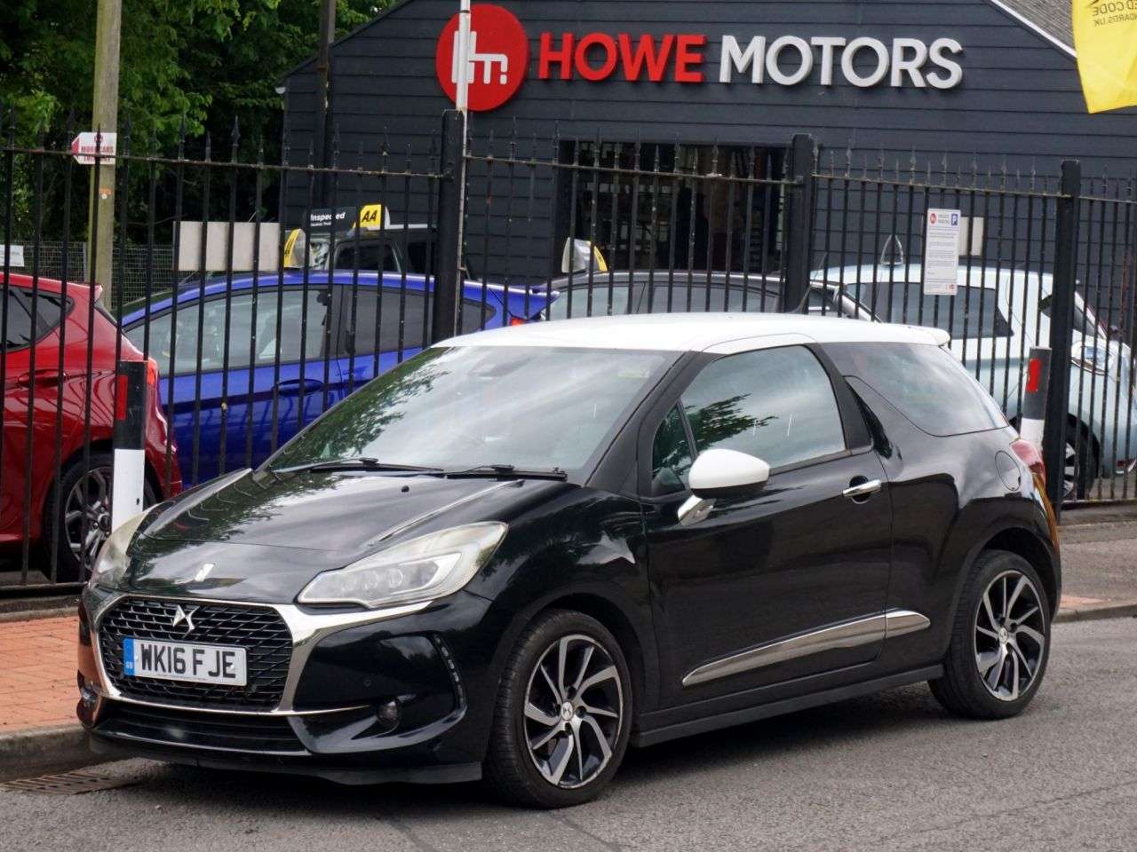 A 2016 DS AUTOMOBILES DS 3 1.6 THP Prestige Hatchback Petrol Manual Euro 6 (s/s) 3dr - Just 81,162 Mil A 2016 DS AUTOMOBILES DS 3 1.6 THP Prestige Hatchback Petrol Manual Euro 6 (s/s) 3dr - Just 81,162 Mil