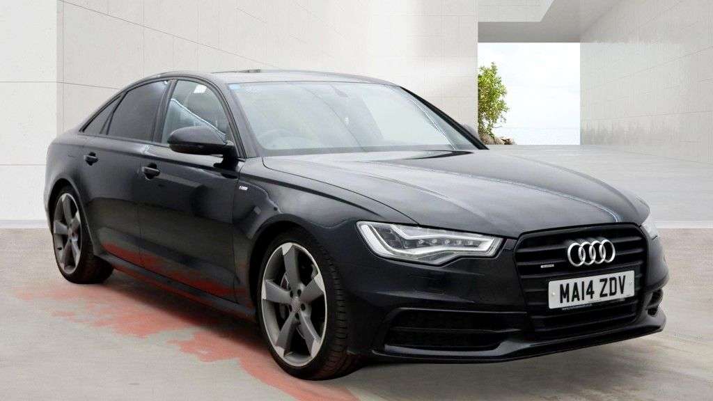 A 2014 AUDI A6 SALOON 3.0 BiTDI V6 Black Edition Saloon Diesel Tiptronic quattro (s/s) 4dr - Just A 2014 AUDI A6 SALOON 3.0 BiTDI V6 Black Edition Saloon Diesel Tiptronic quattro (s/s) 4dr - Just