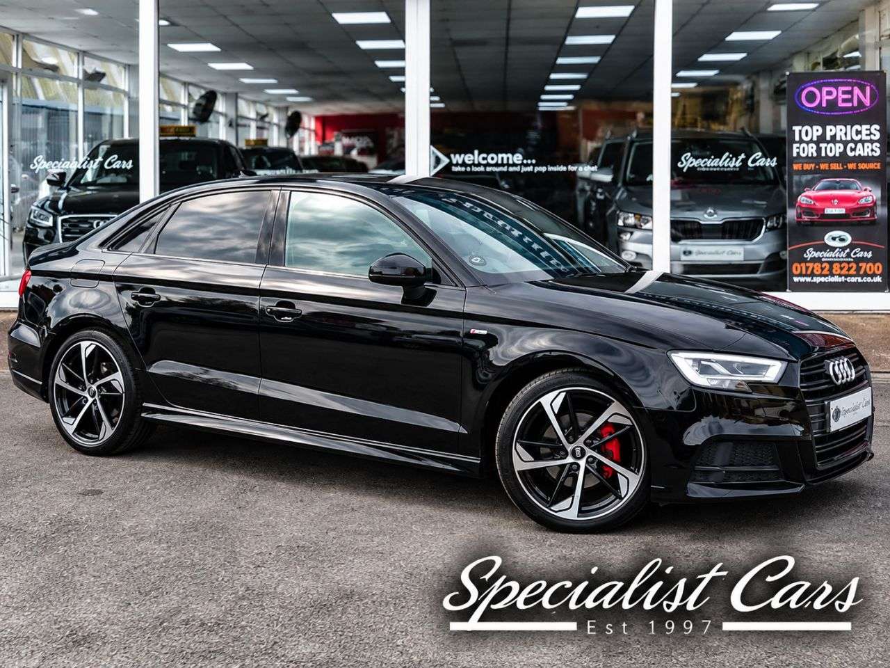A 2019 AUDI A3 1.6 TDI BLACK EDITION 4d 114 BHP A 2019 AUDI A3 1.6 TDI BLACK EDITION 4d 114 BHP