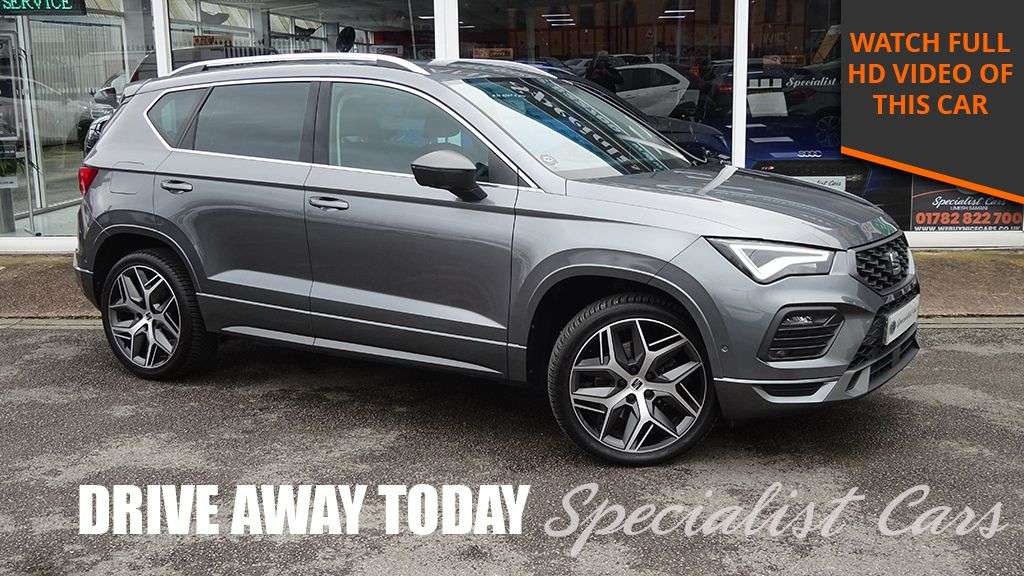 A 2022 SEAT ATECA 2.0 TSI FR Sport SUV 5dr Petrol DSG 4Drive Euro 6 (s/s) (190 ps) A 2022 SEAT ATECA 2.0 TSI FR Sport SUV 5dr Petrol DSG 4Drive Euro 6 (s/s) (190 ps)