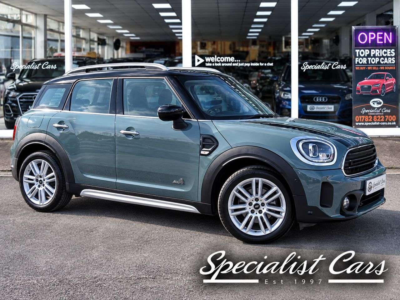 A 2021 MINI COUNTRYMAN 1.5 Cooper Exclusive SUV 5dr Petrol Auto ALL4 Euro 6 (s/s) (136 ps) A 2021 MINI COUNTRYMAN 1.5 Cooper Exclusive SUV 5dr Petrol Auto ALL4 Euro 6 (s/s) (136 ps)