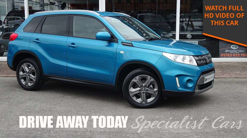 A 2017 SUZUKI VITARA 1.6 SZ-T SUV 5dr Petrol Manual Euro 6 (s/s) (120 ps) A 2017 SUZUKI VITARA 1.6 SZ-T SUV 5dr Petrol Manual Euro 6 (s/s) (120 ps)