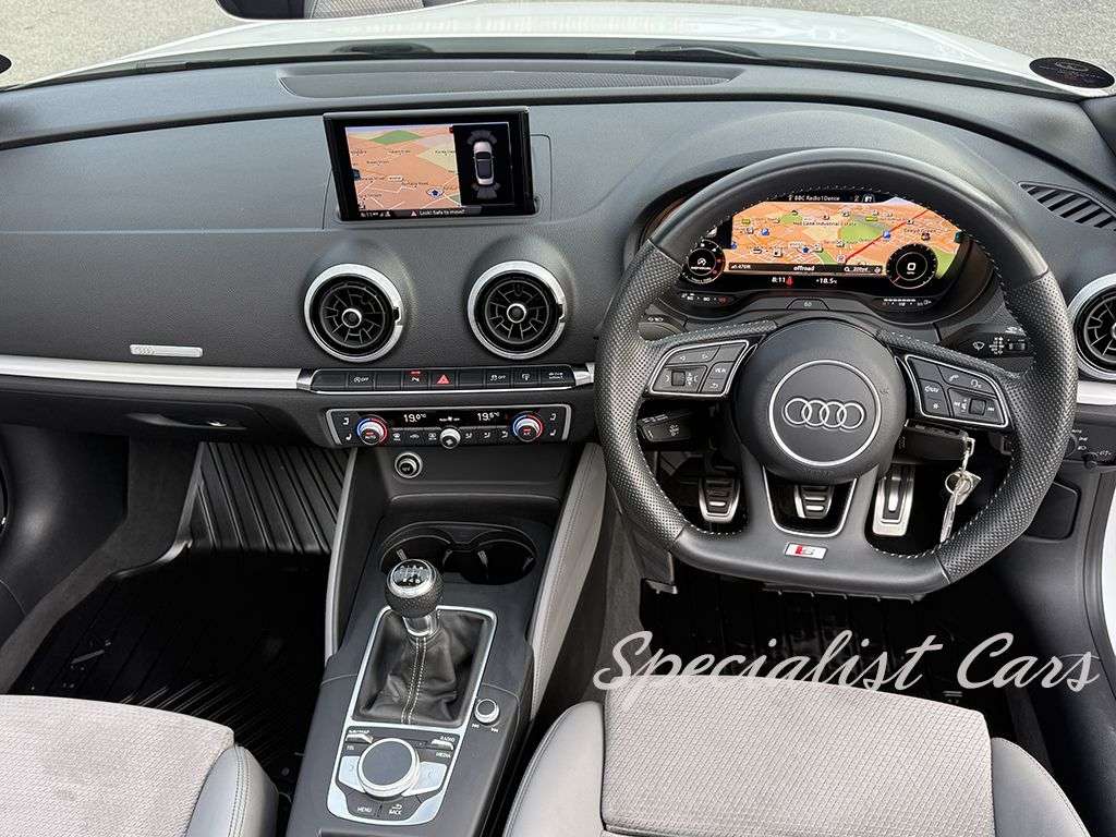 A 2017 AUDI A3 CABRIOLET 2.0 TDI S line Convertible 2dr Diesel Manual Euro 6 (s/s) (184 ps) A 2017 AUDI A3 CABRIOLET 2.0 TDI S line Convertible 2dr Diesel Manual Euro 6 (s/s) (184 ps)