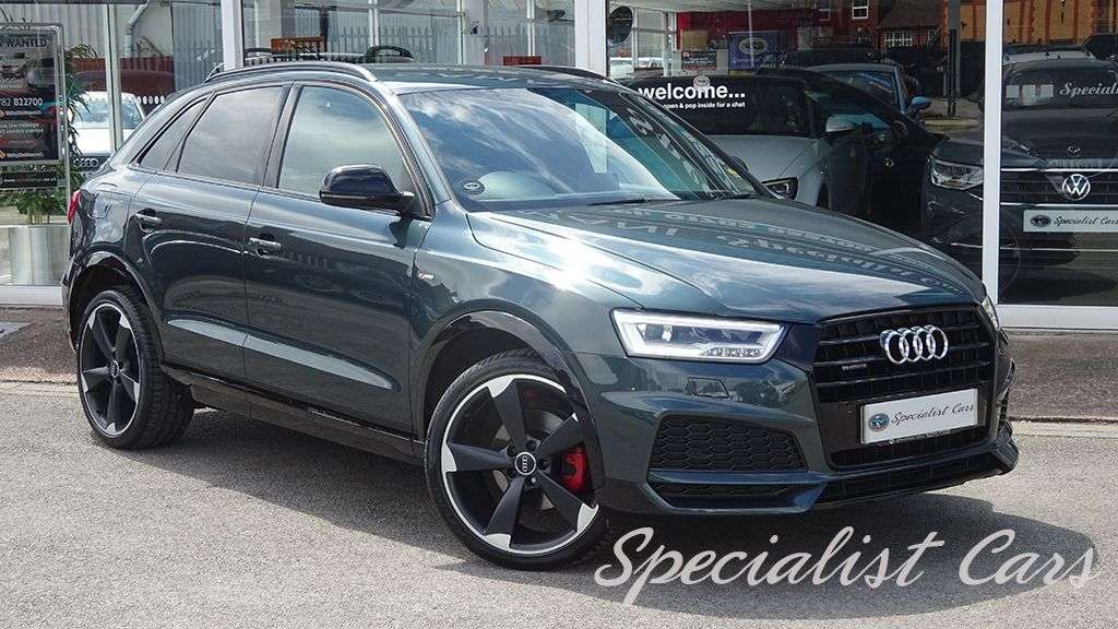 A 2017 AUDI Q3 2.0 TDI Black Edition SUV 5dr Diesel S Tronic quattro Euro 6 (s/s) (184 ps) A 2017 AUDI Q3 2.0 TDI Black Edition SUV 5dr Diesel S Tronic quattro Euro 6 (s/s) (184 ps)