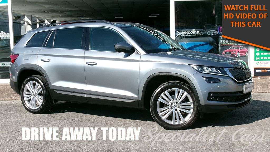 A 2020 SKODA KODIAQ 1.5 TSI ACT SE L SUV 5dr Petrol DSG Euro 6 (s/s) (7 Seat) (150 ps) A 2020 SKODA KODIAQ 1.5 TSI ACT SE L SUV 5dr Petrol DSG Euro 6 (s/s) (7 Seat) (150 ps)