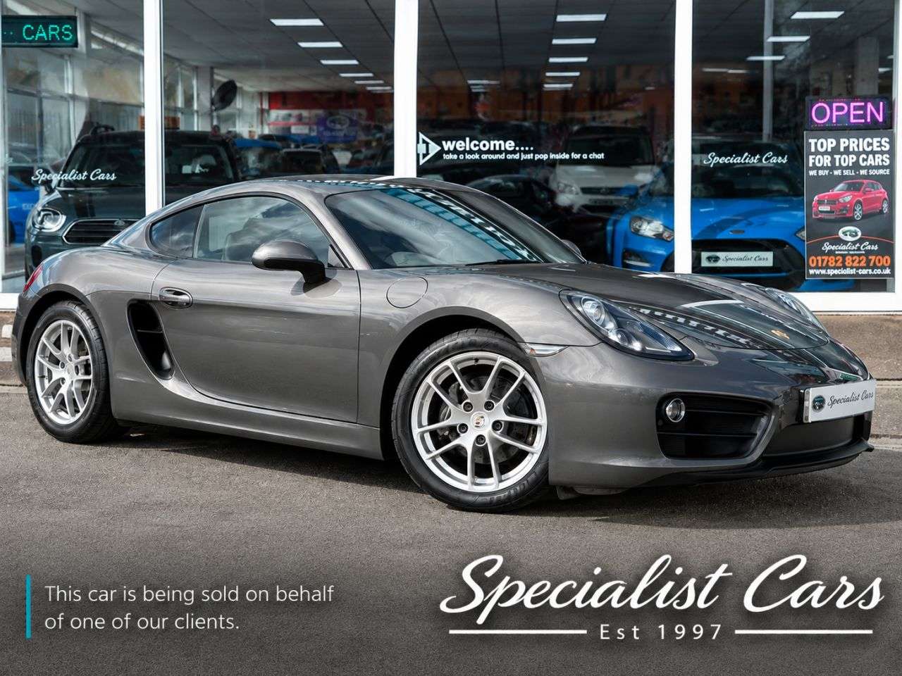 A 2013 PORSCHE CAYMAN 2.7 981 Coupe 2dr Petrol PDK Euro 5 (s/s) (275 ps) A 2013 PORSCHE CAYMAN 2.7 981 Coupe 2dr Petrol PDK Euro 5 (s/s) (275 ps)