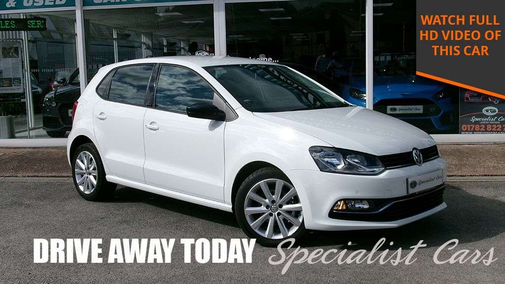 A 2016 VOLKSWAGEN POLO 1.2 TSI BlueMotion Tech Match Hatchback 5dr Petrol Manual Euro 6 (s/s) (90 A 2016 VOLKSWAGEN POLO 1.2 TSI BlueMotion Tech Match Hatchback 5dr Petrol Manual Euro 6 (s/s) (90