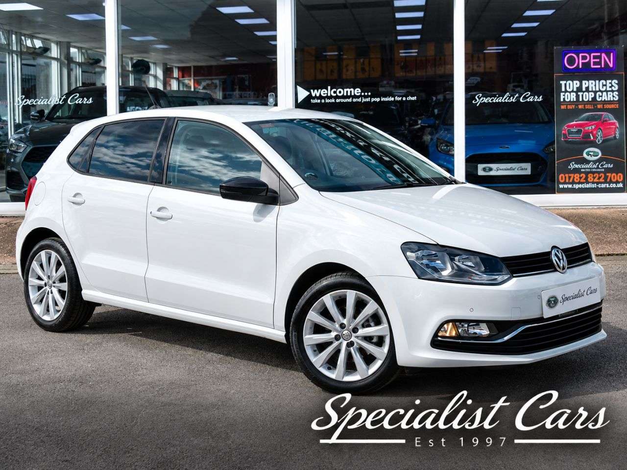 A 2016 VOLKSWAGEN POLO 1.2 TSI BlueMotion Tech Match Hatchback 5dr Petrol Manual Euro 6 (s/s) (90 A 2016 VOLKSWAGEN POLO 1.2 TSI BlueMotion Tech Match Hatchback 5dr Petrol Manual Euro 6 (s/s) (90