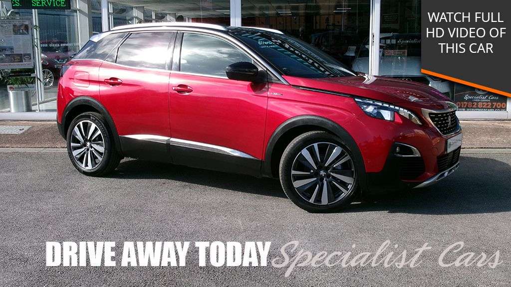 A 2019 PEUGEOT 3008 1.6 PureTech GT Line Premium SUV 5dr Petrol EAT Euro 6 (s/s) (180 ps) A 2019 PEUGEOT 3008 1.6 PureTech GT Line Premium SUV 5dr Petrol EAT Euro 6 (s/s) (180 ps)