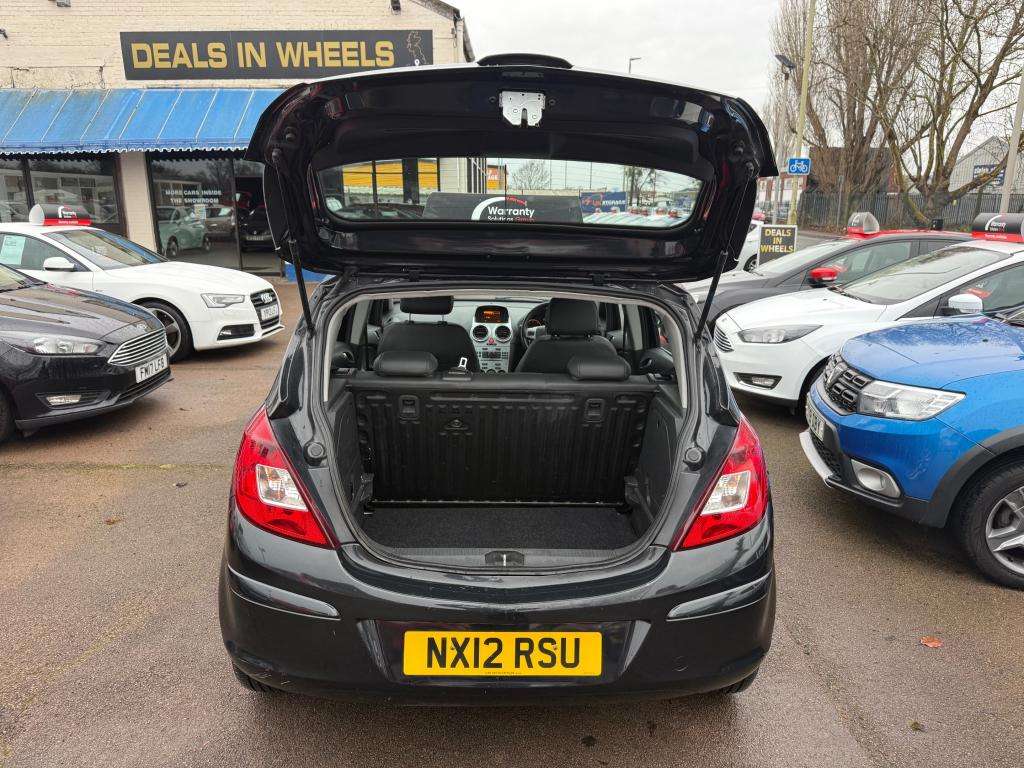 2012 VAUXHALL CORSA 2012 VAUXHALL CORSA
