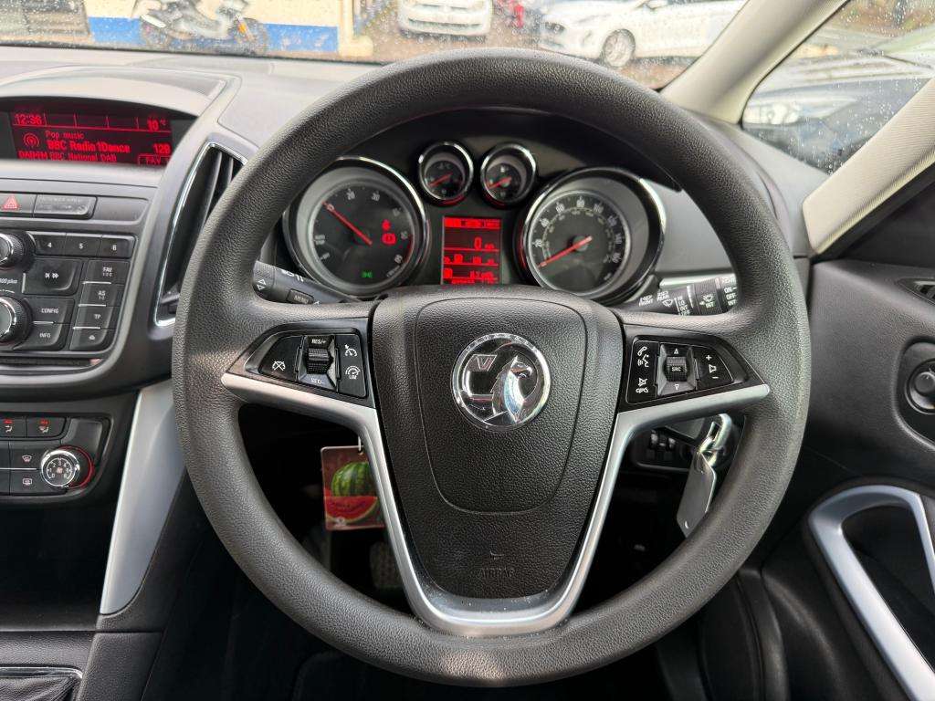 2016 VAUXHALL ZAFIRA TOURER 2016 VAUXHALL ZAFIRA TOURER