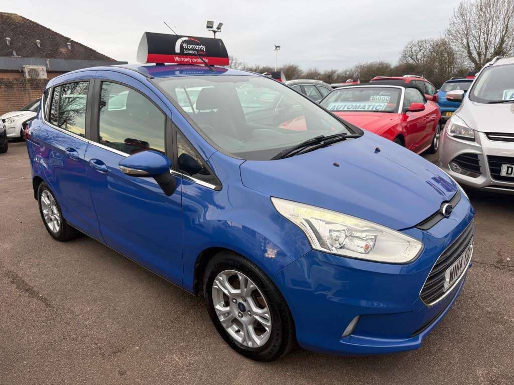 A 2014 FORD B-MAX Zetec A 2014 FORD B-MAX Zetec