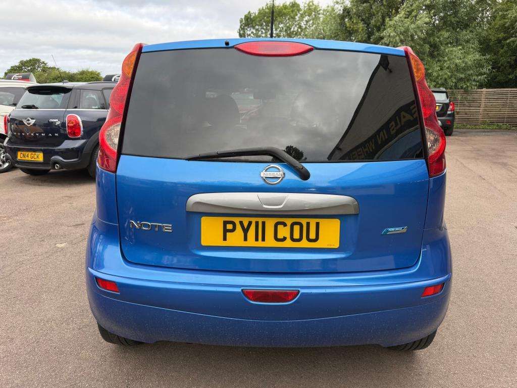 2011 NISSAN NOTE 2011 NISSAN NOTE