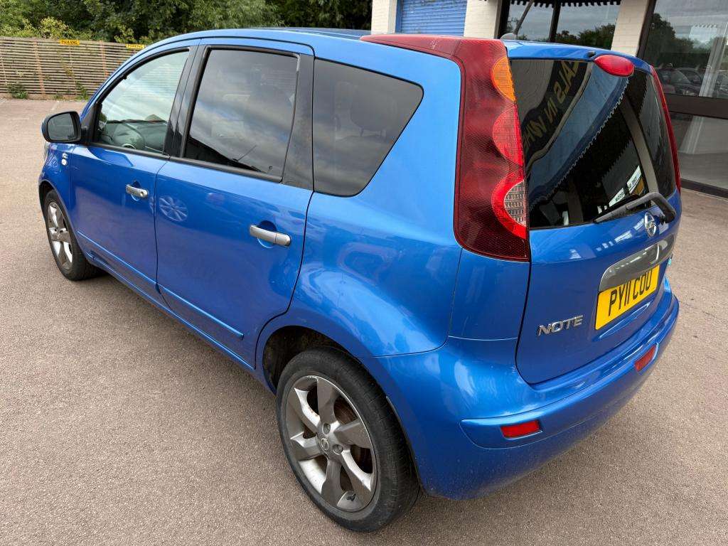 2011 NISSAN NOTE 2011 NISSAN NOTE