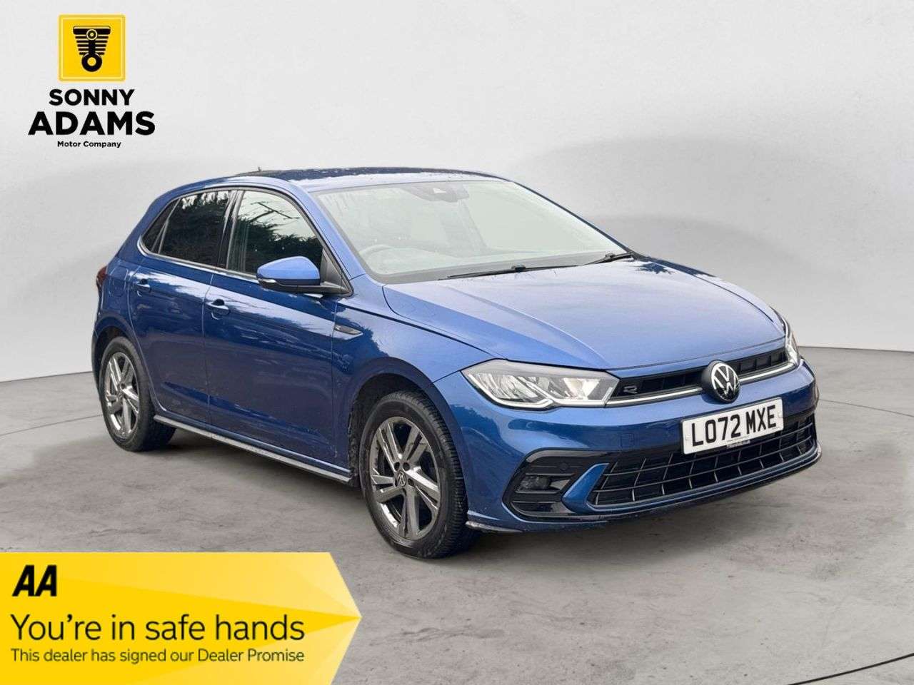 A 2022 VOLKSWAGEN POLO 1.0 TSI R-Line Hatchback 5dr Petrol Manual Euro 6 (s/s) (95 ps) A 2022 VOLKSWAGEN POLO 1.0 TSI R-Line Hatchback 5dr Petrol Manual Euro 6 (s/s) (95 ps)