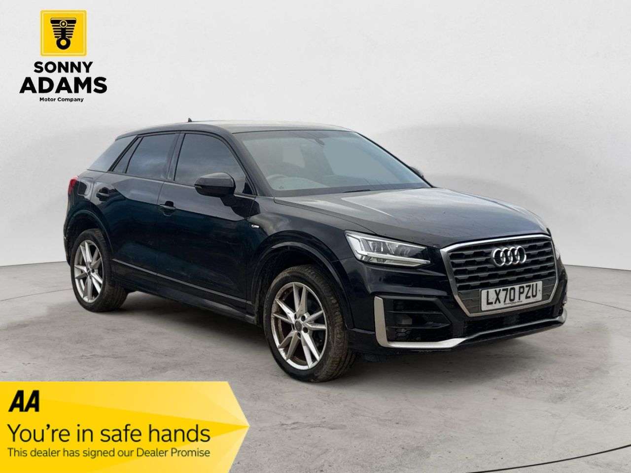 A 2020 AUDI Q2 1.6 TDI 30 S line SUV 5dr Diesel Manual Euro 6 (s/s) (116 ps) A 2020 AUDI Q2 1.6 TDI 30 S line SUV 5dr Diesel Manual Euro 6 (s/s) (116 ps)