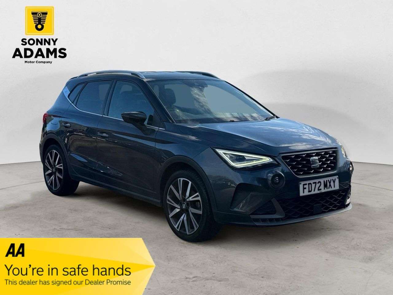 A 2023 SEAT ARONA 1.0 TSI FR Edition SUV 5dr Petrol Manual Euro 6 (s/s) (110 ps) A 2023 SEAT ARONA 1.0 TSI FR Edition SUV 5dr Petrol Manual Euro 6 (s/s) (110 ps)