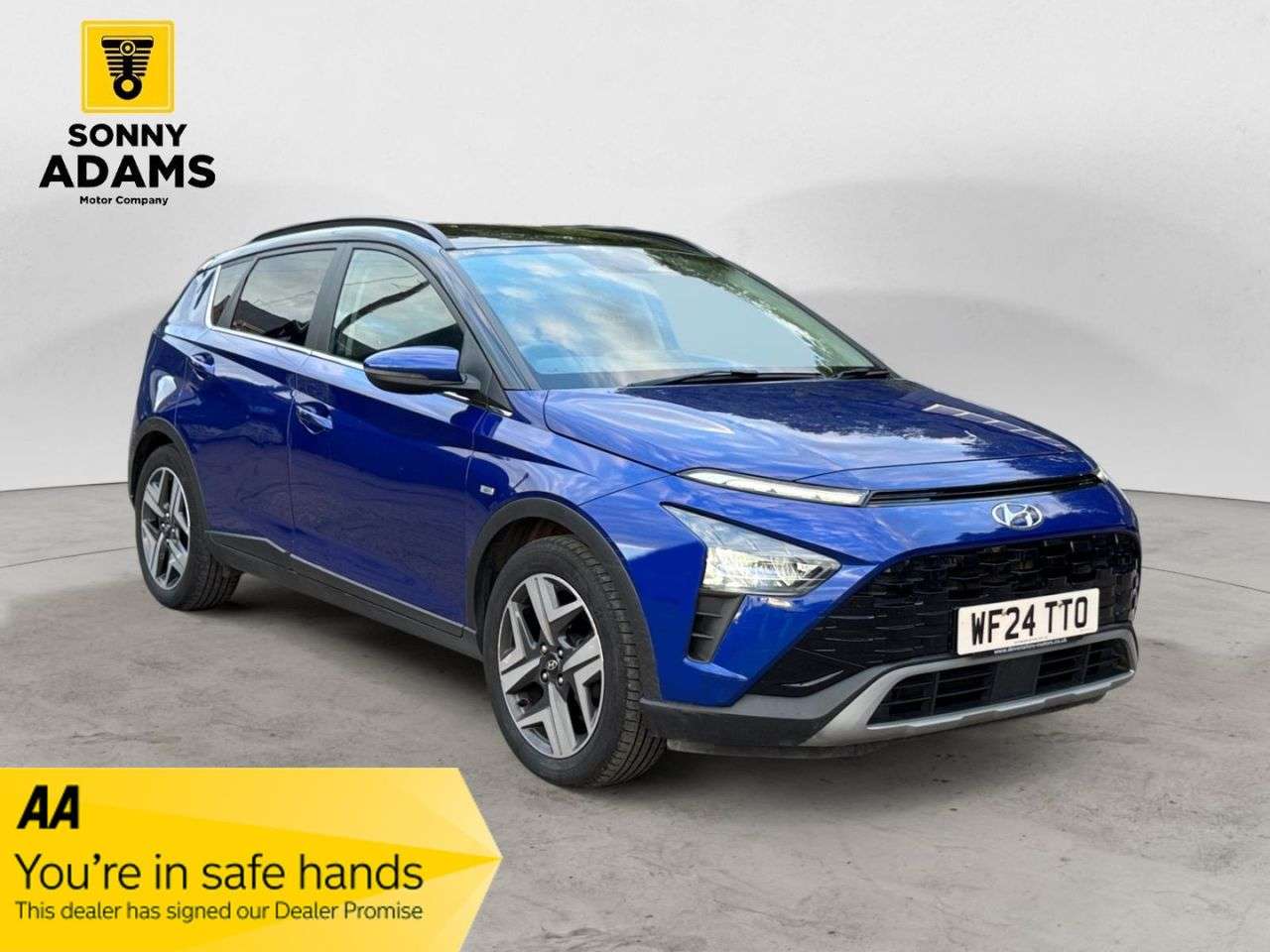 A 2024 HYUNDAI BAYON 1.0 T-GDi MHEV Ultimate SUV 5dr Petrol Hybrid Manual Euro 6 (s/s) (100 ps) A 2024 HYUNDAI BAYON 1.0 T-GDi MHEV Ultimate SUV 5dr Petrol Hybrid Manual Euro 6 (s/s) (100 ps)