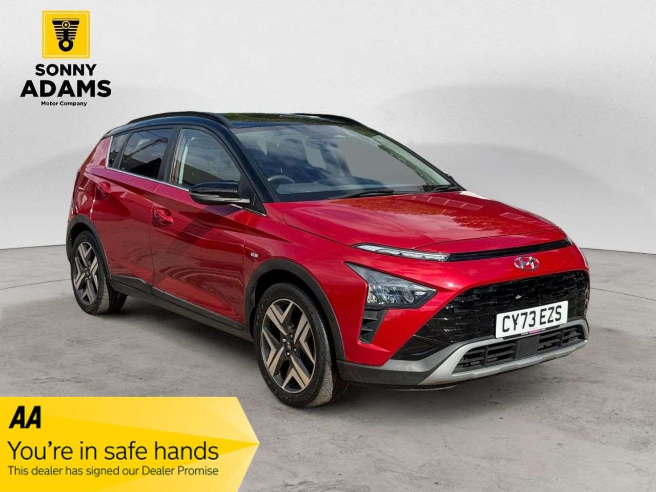 A 2023 HYUNDAI BAYON 1.0 T-GDi MHEV Ultimate SUV 5dr Petrol Hybrid Manual Euro 6 (s/s) (100 ps) A 2023 HYUNDAI BAYON 1.0 T-GDi MHEV Ultimate SUV 5dr Petrol Hybrid Manual Euro 6 (s/s) (100 ps)