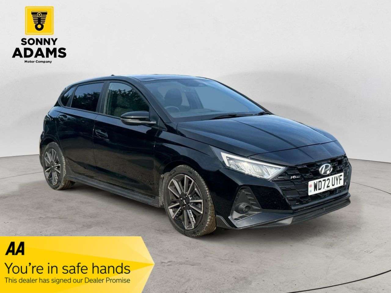 A 2023 HYUNDAI I20 1.0 T-GDi MHEV N Line Hatchback 5dr Petrol Hybrid Manual Euro 6 (s/s) (120 A 2023 HYUNDAI I20 1.0 T-GDi MHEV N Line Hatchback 5dr Petrol Hybrid Manual Euro 6 (s/s) (120