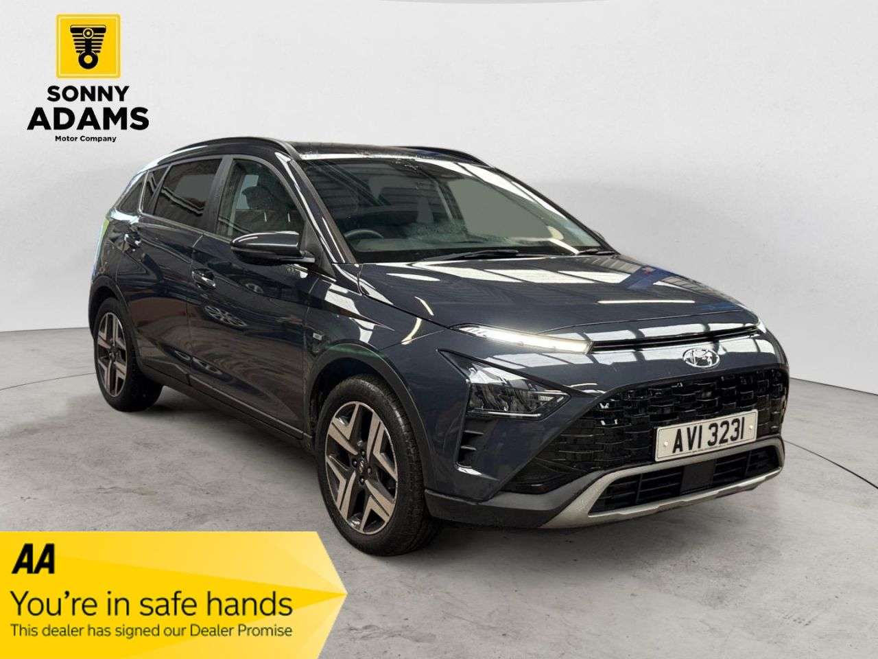 A 2024 HYUNDAI BAYON 1.0 T-GDi MHEV Ultimate SUV 5dr Petrol Hybrid DCT Euro 6 (s/s) (100 ps) A 2024 HYUNDAI BAYON 1.0 T-GDi MHEV Ultimate SUV 5dr Petrol Hybrid DCT Euro 6 (s/s) (100 ps)