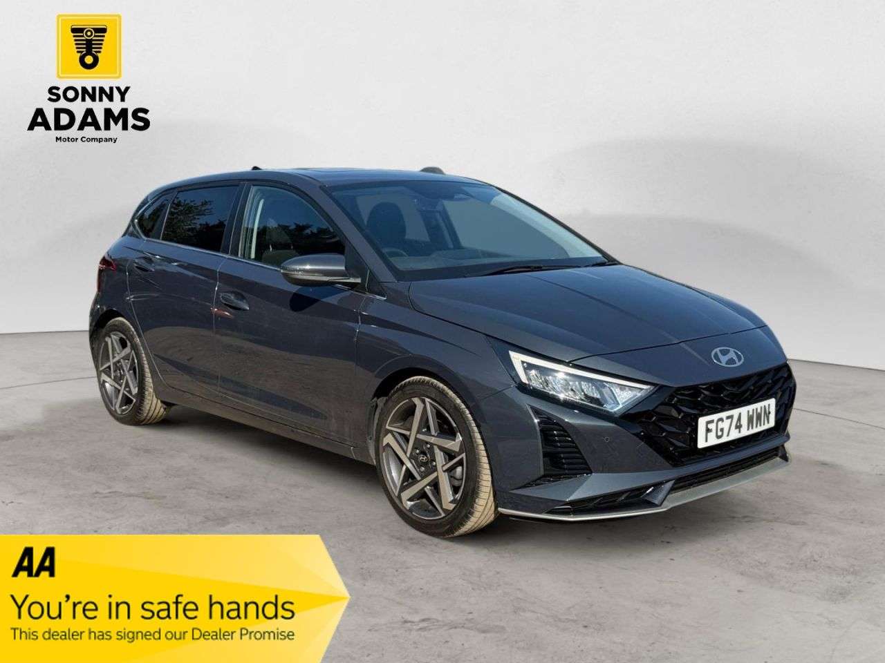 A 2024 HYUNDAI I20 1.0 T-GDi Ultimate Hatchback 5dr Petrol Manual Euro 6 (s/s) (100 ps) A 2024 HYUNDAI I20 1.0 T-GDi Ultimate Hatchback 5dr Petrol Manual Euro 6 (s/s) (100 ps)