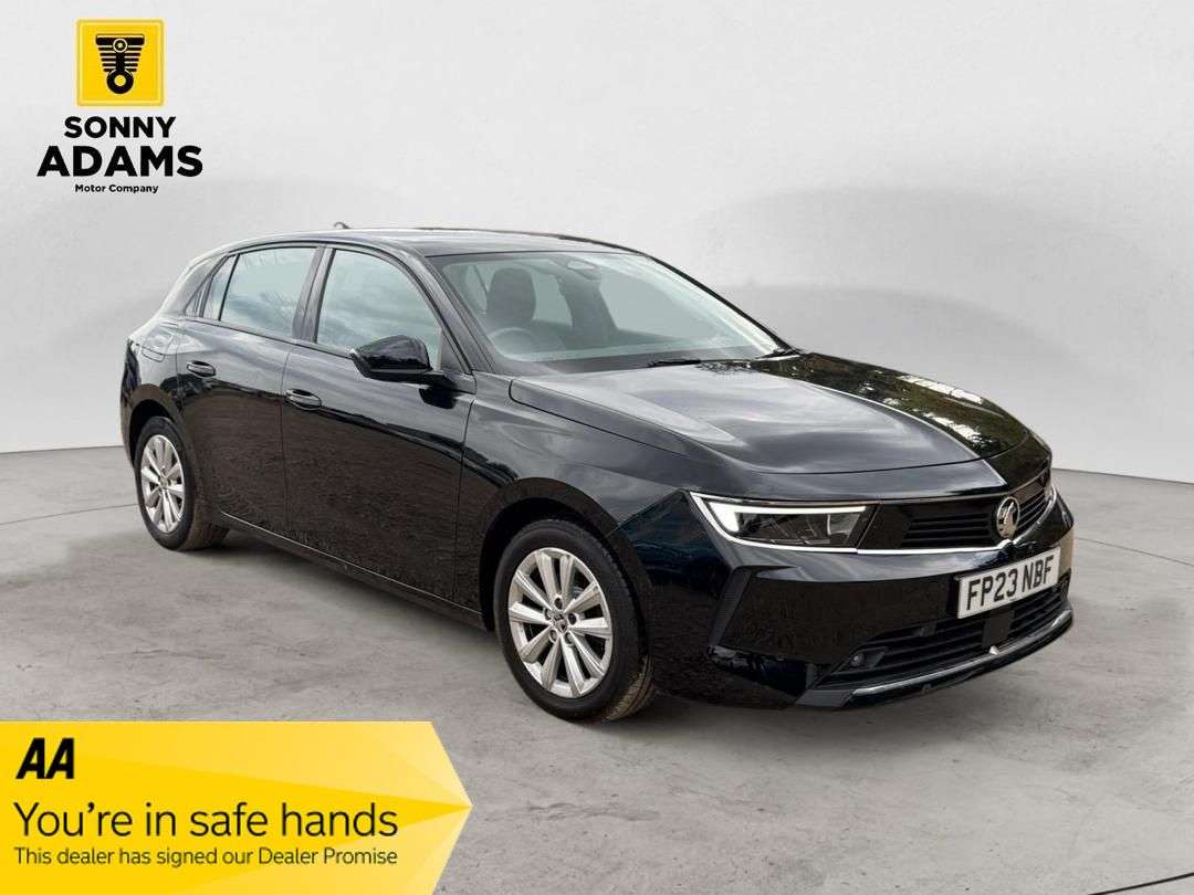 A 2023 VAUXHALL ASTRA 1.2 Turbo Design Hatchback 5dr Petrol Manual Euro 6 (s/s) (110 ps) A 2023 VAUXHALL ASTRA 1.2 Turbo Design Hatchback 5dr Petrol Manual Euro 6 (s/s) (110 ps)