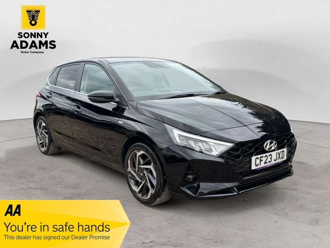 A 2023 HYUNDAI I20 1.0 T-GDi MHEV Premium Hatchback 5dr Petrol Hybrid DCT Euro 6 (s/s) (100 ps A 2023 HYUNDAI I20 1.0 T-GDi MHEV Premium Hatchback 5dr Petrol Hybrid DCT Euro 6 (s/s) (100 ps